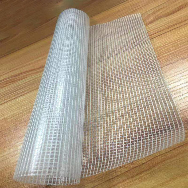 Tarpaulin Mesh Bersalut PVC Lutsinar