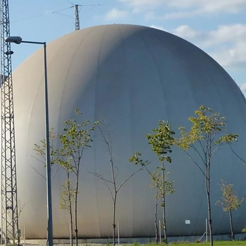 Pemegang Biogas Membran Dua PVDF