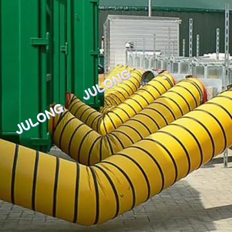 Fabrik poliester bersalut saluran udara PVC untuk membina industri pembinaan