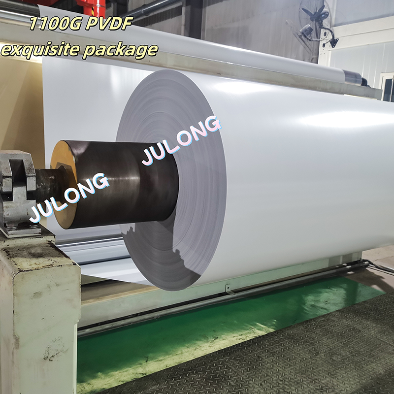 Kain membran tegangan pvdf 1100g pvdf